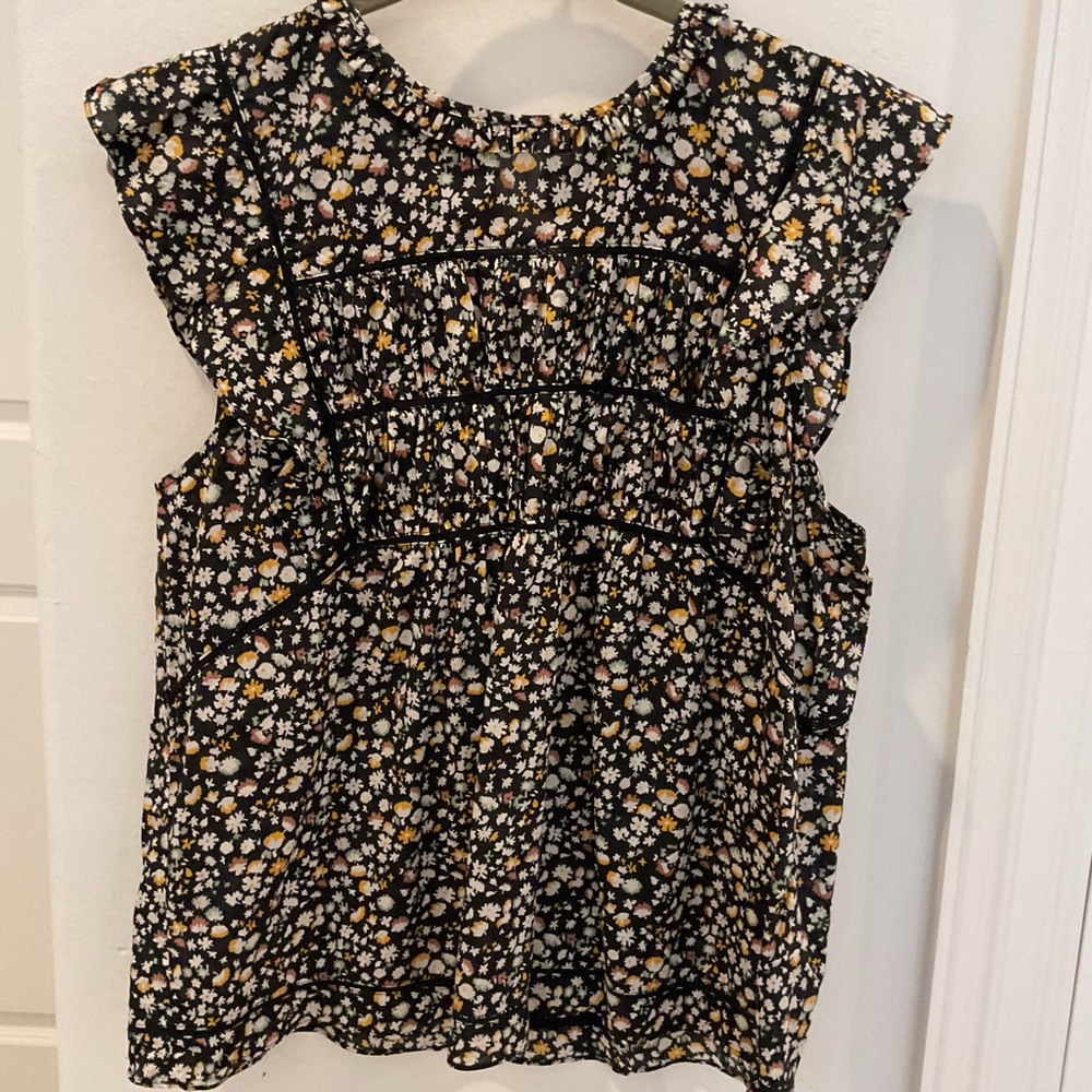 Rails Filomena top, mini floral, size medium